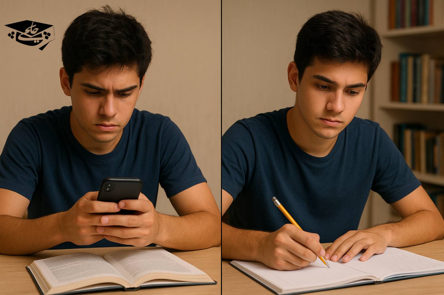 چطور هنگام مطالعه سراغ گوشی نرویم؟(راهنمای کامل مدیریت استفاده از موبایل برای دانش‌آموزان و کنکوری‌ها)